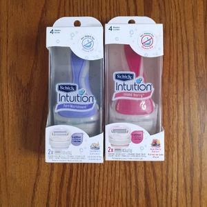 SCHICK INTUITION RAZORS